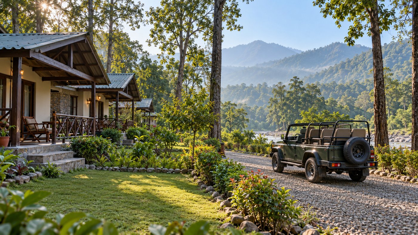 Jim Corbett Budget Tour Package — illustrative travel scene