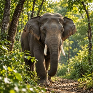Asian elephant — illustrative species photograph