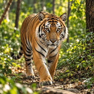 Bengal tiger in the forest